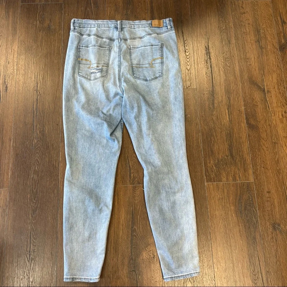 American eagle Curvy super high rise jegging‘s SZ 18 LONG - Picture 4 of 7